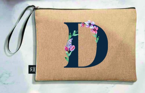 handbag letter d - wedding gifts